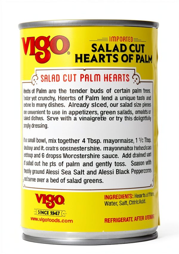 Vigo Hearts of Palm Traditional Spanish Recipe Canned Food-2