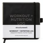 Structurewell Fitness Planner Matte Black Leather-0