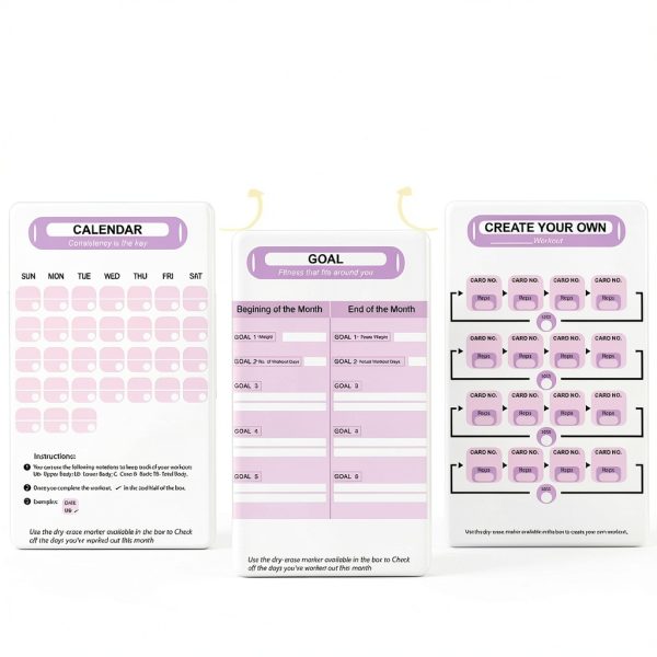 Flexies Wall Pilates Cards Fitness Deck Shark Fitness-4