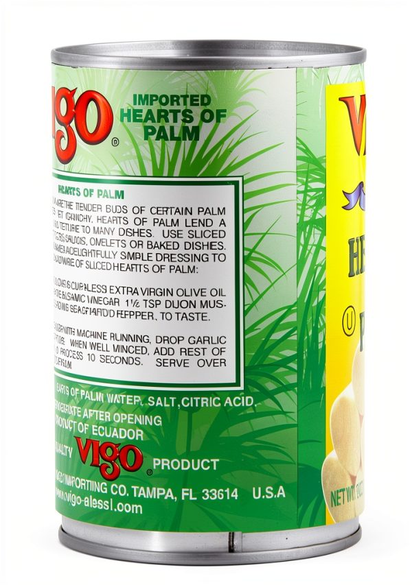Vigo Hearts of Palm Canned Food for Salads Stews-3
