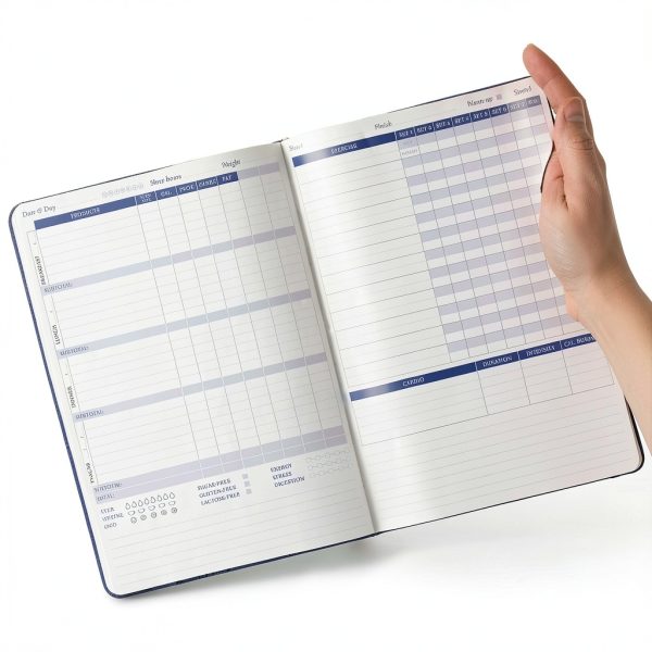 Fitness Planner Legend Planner Leather Journal-5