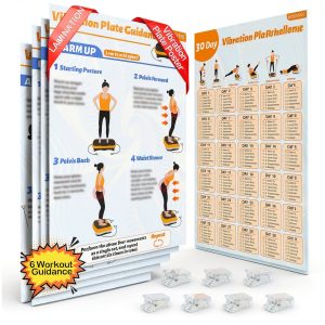 BQDQYBS Vibration Plate Exercise Machine Poster-0