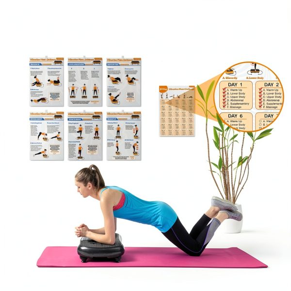 BQDQYBS Vibration Plate Exercise Machine Poster-5