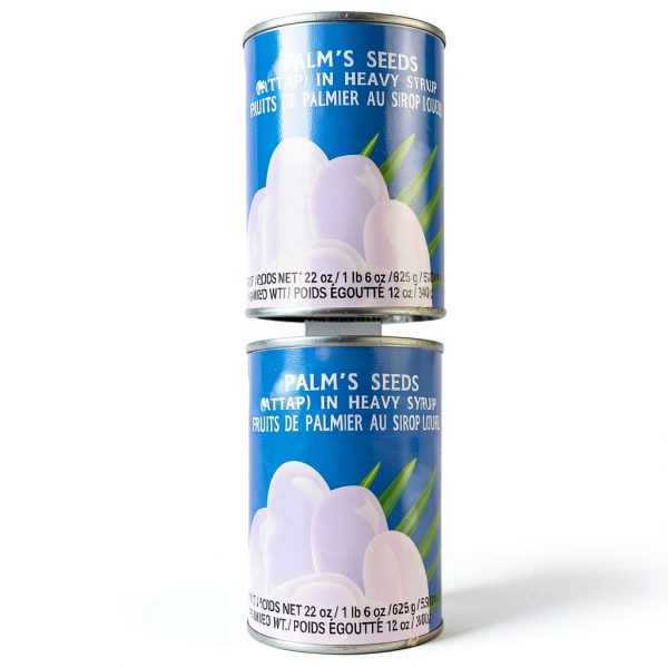 Thai Hearts of Palm Canned 22 Ounce Grocery Food-0
