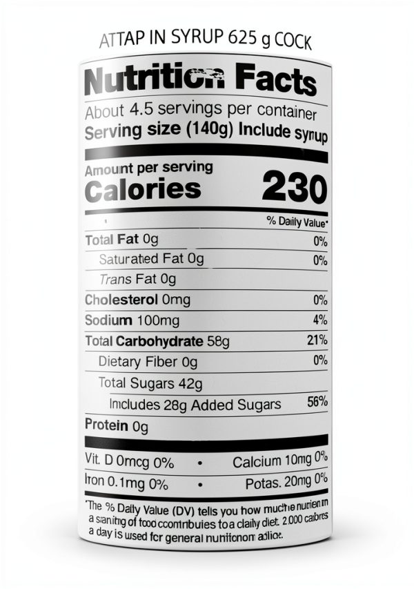 Thai Hearts of Palm Canned 22 Ounce Grocery Food-3