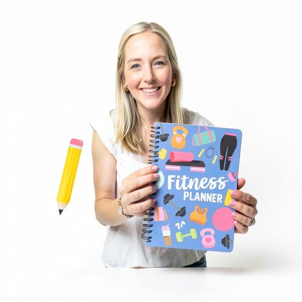 Fitness Planner Hadley Designs 6x8 Paper Journal-1