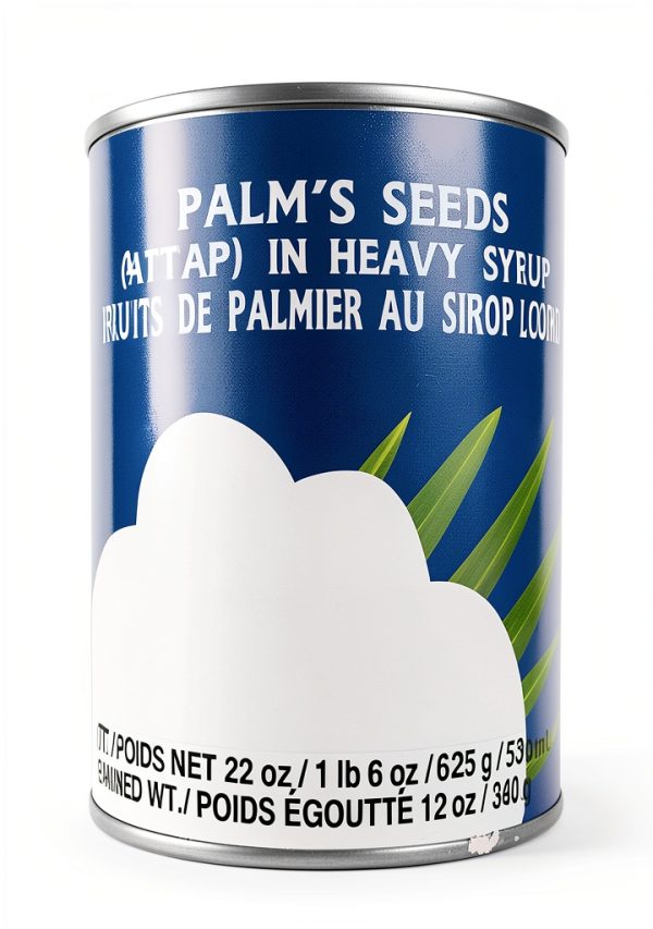 Thai Hearts of Palm Canned 22 Ounce Grocery Food-1