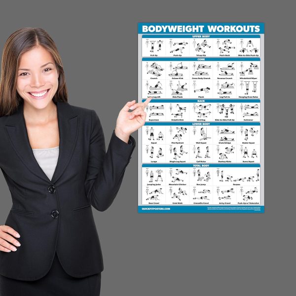 Palace Learning Fitness Wall Charts Laminated Set of 4-3