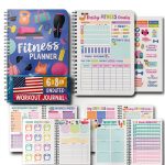 Fitness Planner Hadley Designs 6x8 Paper Journal-0