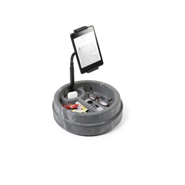 KDD Tablet Pillow Stand Soft Suede 360 Adjustable-1