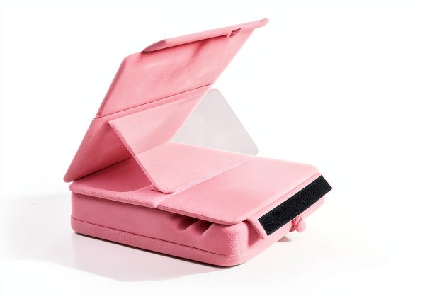 Tablet Pillow Stand TpeeTeek Foldable Suede Design-4