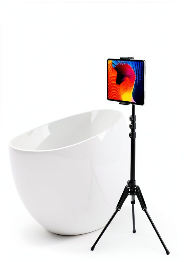 Lamicall Tablet Floor Stand FT02 Black Aluminum Tripod 16‑65in-6