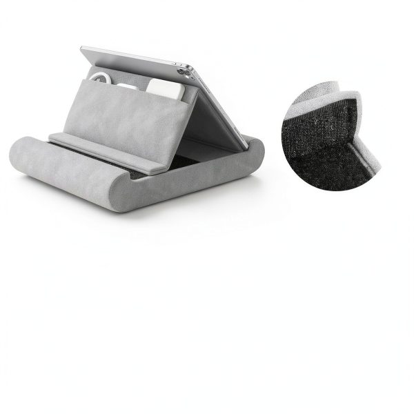 Tablet Stand CreaDream Plush Grey Adjustable-3