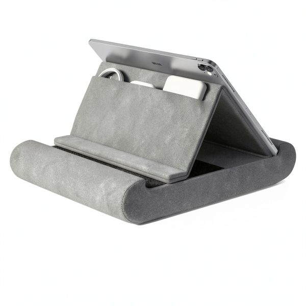 Tablet Stand CreaDream Plush Grey Adjustable-5