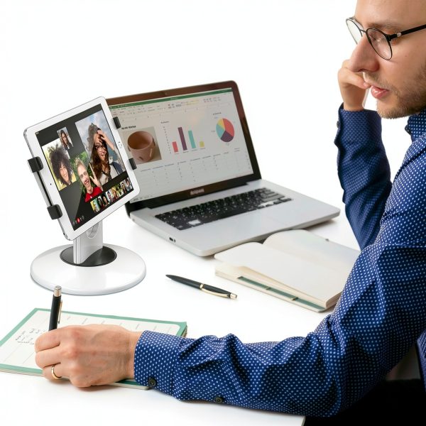 AboveTEK Tablet Stand 360° White TS-138W-5