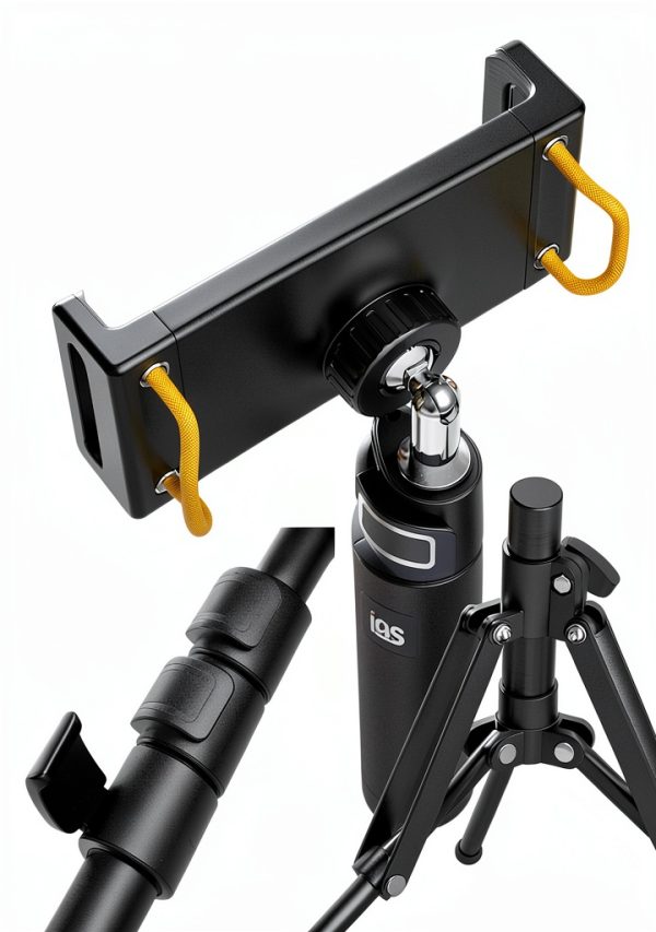 Lamicall Tablet Floor Stand FT02 Black Aluminum Tripod 16‑65in-5