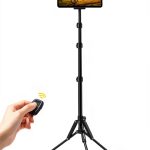 Lamicall Tablet Floor Stand FT02 Black Aluminum Tripod 16‑65in-0