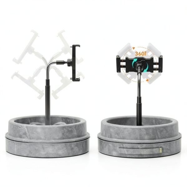 KDD Tablet Pillow Stand Soft Suede 360 Adjustable-7