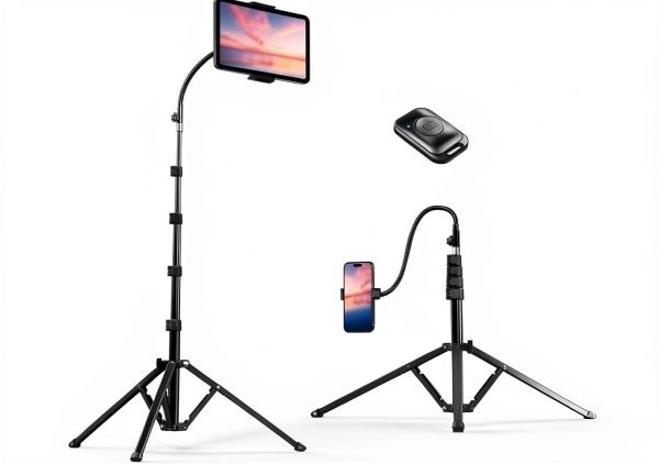 Weilisi Adjustable Tablet Tripod Metal Stand-0