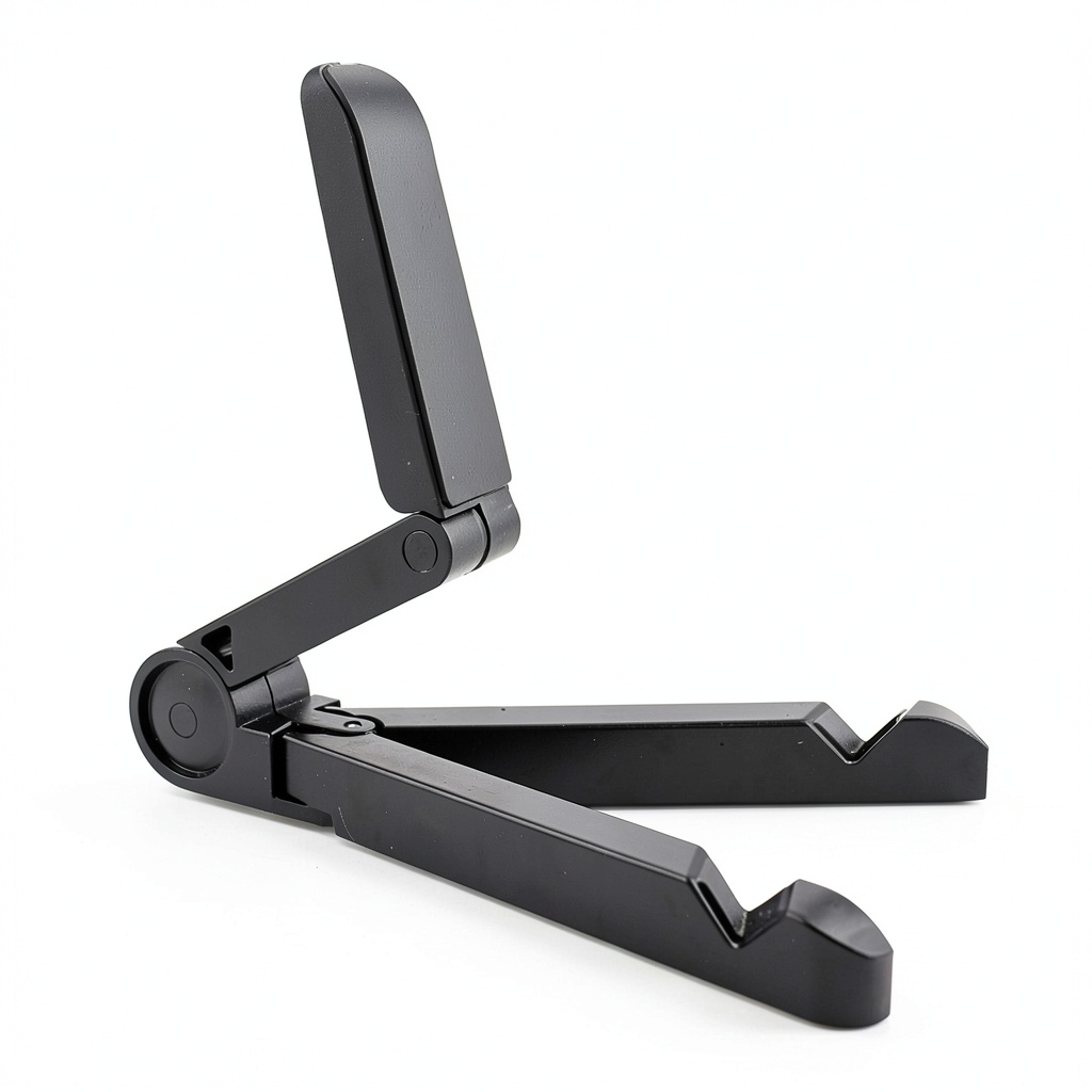 Yihe tablet stand being used on a coffee shop table