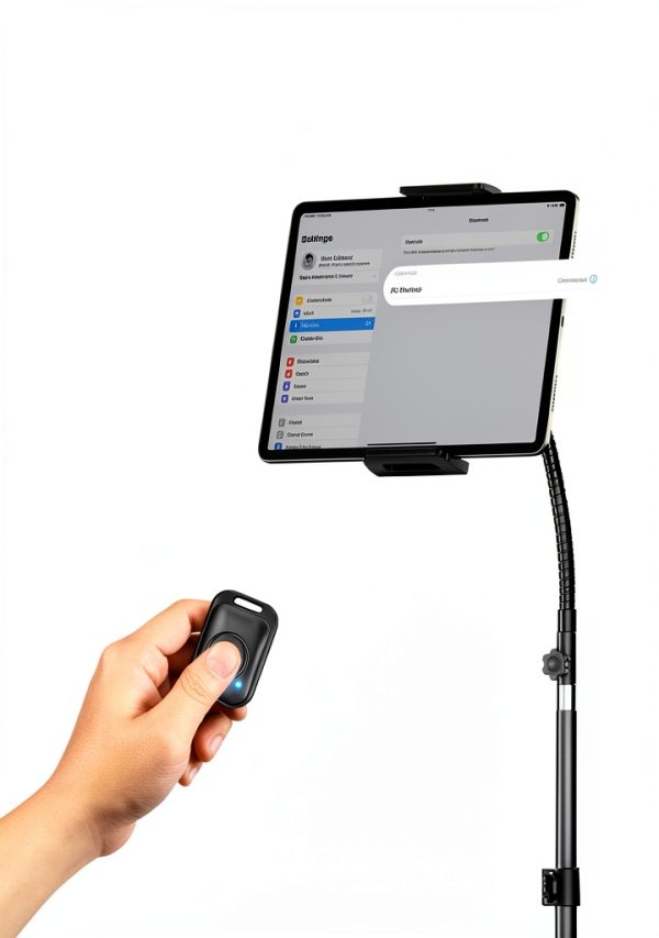 Weilisi Adjustable Tablet Tripod Metal Stand-5