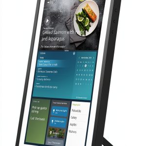Almoz Tablet Stand Black Aluminum 360° Rotating-0