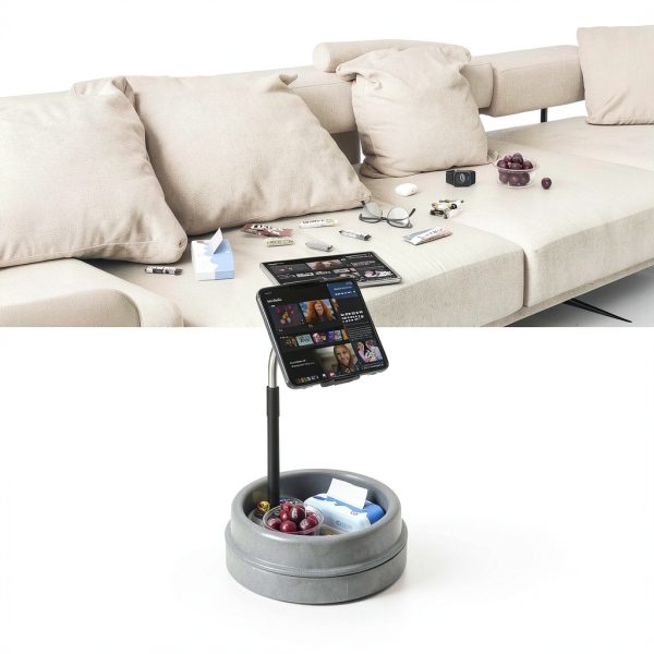 KDD Tablet Pillow Stand Soft Suede 360 Adjustable-6