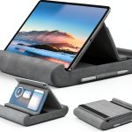 Tablet Stand CreaDream Plush Grey Adjustable-0