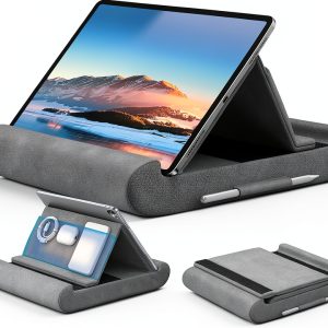 Tablet Stand CreaDream Plush Grey Adjustable-0