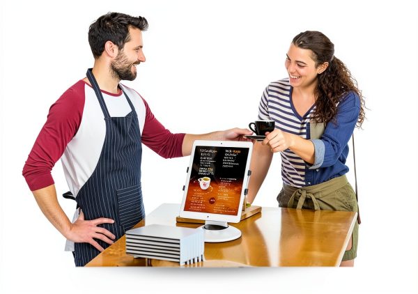 AboveTEK Tablet Stand 360° White TS-138W-4