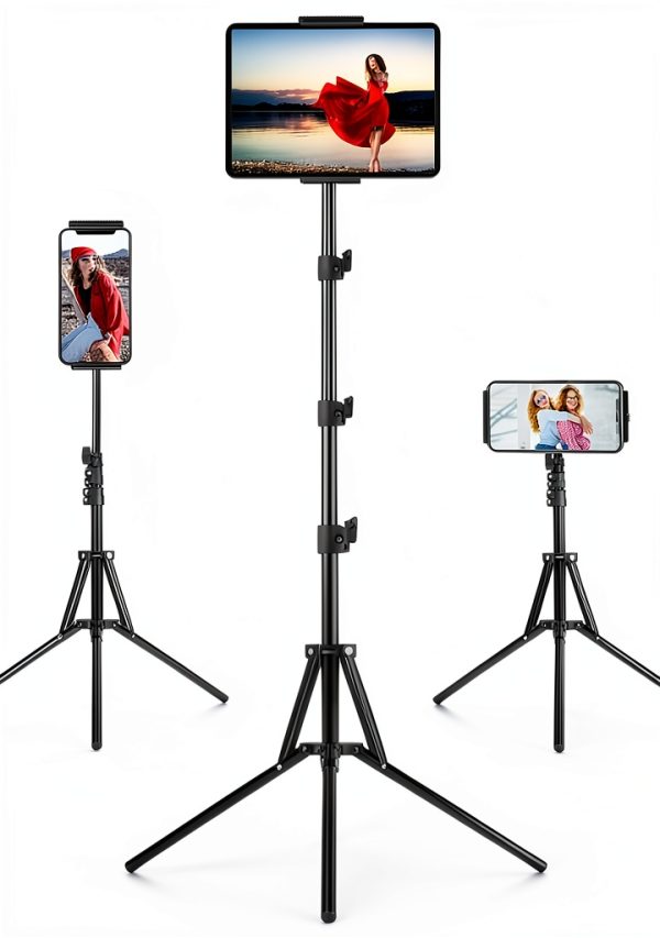 SAMHOUSING Tablet Tripod Stand Model 21 Adjustable Aluminum Stand-0