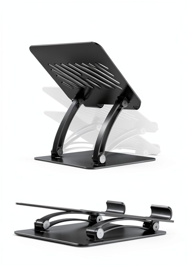 Tablet Stand Tounee TS04 All Metal Adjustable Stand in Gray-5