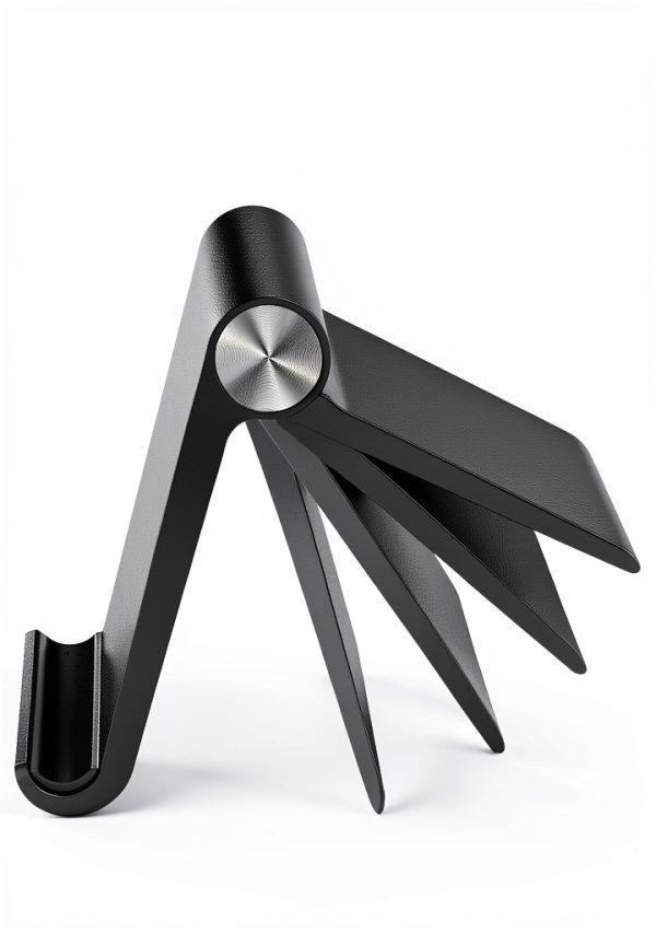 UGREEN Tablet Stand Adjustable iPad Holder Black Foldable 4.7x4.2 Inch-4