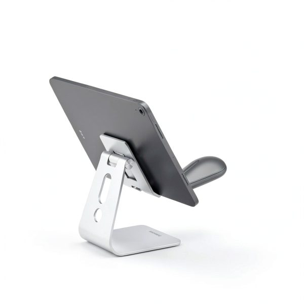 OMOTON Tablet Stand Hollow Aluminum 180° Rotation Fits 12.9‑inch-1
