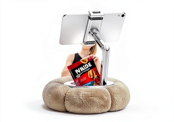 CreaDream Tablet Pillow Stand – Multi Functional Pumpkin Design with-5