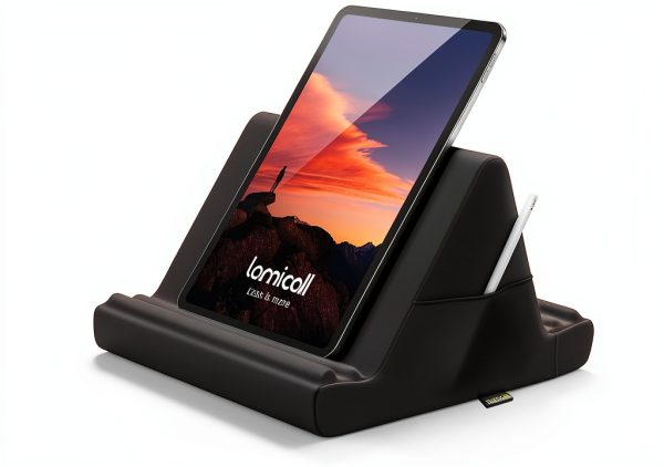 Lamicall Tablet Pillow Stand PL02-EU-B2 Black Adjustable Angle Cushion-0