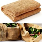 40" X 20 Feet Burlap Fabric,High Density Jute Fiber Burlap Roll for Garden Tree Wrap,Multipurpose Erosion Control Blanket for Home,Outdoor Gardening,Weed Barrier and Party Decor-0